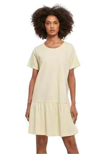 Urban Classics Ladies Valance Tee Dress, Vestito Donna