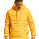 Urban Classics Giacca Puffer Pull Over - Giallo