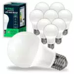 V-TAC Lampadine LED E27 8,5W A60 - 806 Lumen, Luce Bianca Fredda 6500K