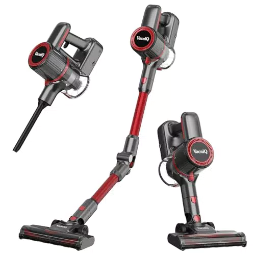 VacniQ Scopa Elettrica Senza Fili 210W, Aspirapolvere Multifunzionale 6 in 1