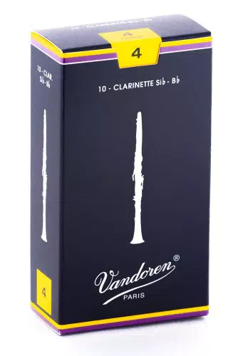 Ance Vandoren Traditionnelles per Clarinetto Sib, Misura 4