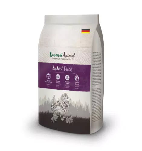 Venandi Cibo Secco Premium per Gatti Anatara Senza Cereali con Carne Fresca