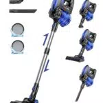 VersLife S7 Aspirapolvere Senza Fili 4 in 1 con Batteria Rimovibile e 40 Minuti di Autonomia