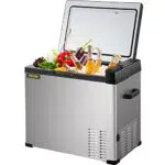 Frigorifero Elettrico Portatile VEVOR 30L per Auto e Campeggio - Mini Frigo a Compressore 60W 12V