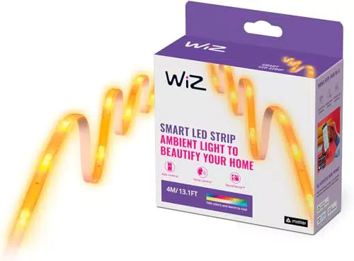 Striscia LED WiZ Dimmerabile WiFi con Controllo Vocale