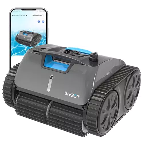 Robot Pulitore per Piscine WYBOT C1Pro con APP - Pulizia Intelligente del Percorso - Motore Potente 65W - Fino a 150㎡
