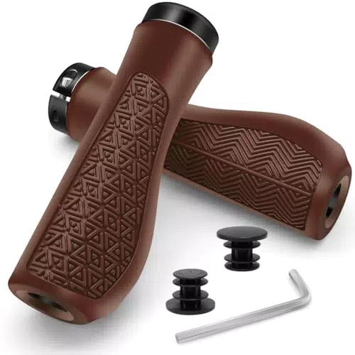 Impugnature per Manubrio Bici YERUUE 22mm Manopole MTB Mountain per BMX e Biciclette Urbane