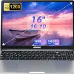 ACEMAGIC PC Portatile 16 Full HD, 16GB RAM, 512GB SSD, Alder Lake-N95, Windows 11