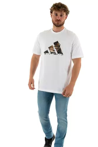 Adidas T-Shirt da Uomo con Logo Estivo