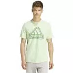 adidas T-Shirt Uomo con Scritta Distintivo - Comfort e Stile Unico