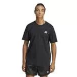 Adidas Essentials T-shirt con Logo Ricamato a Manica Corta.