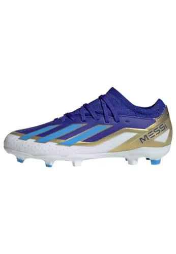 Adidas X Crazyfast.3 FG J Messi - Scarpe da Ginnastica Unisex per Bambini e Ragazzi