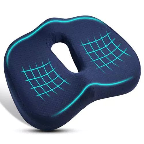Ainiv Cuscino Memory Foam Ortopedico per Sedile, Ufficio e Auto