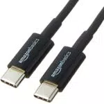 Amazon Basics Cavo USB-C a USB-C 2.0, ricarica rapida 480 Mbps, compatibile con iPhone 15 e tablet