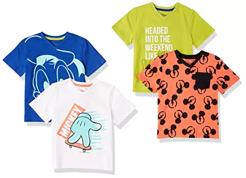 Amazon Essentials T-Shirt Disney Marvel Star Wars per Bambini e Ragazzi