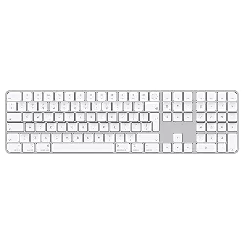 Apple Magic Keyboard con Touch ID e tastierino numerico, Bluetooth ricaricabile