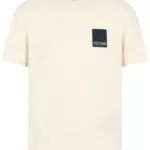 Armani Exchange T-Shirt con Logo Milano, Edizione Limitata, Vestibilità Regolare