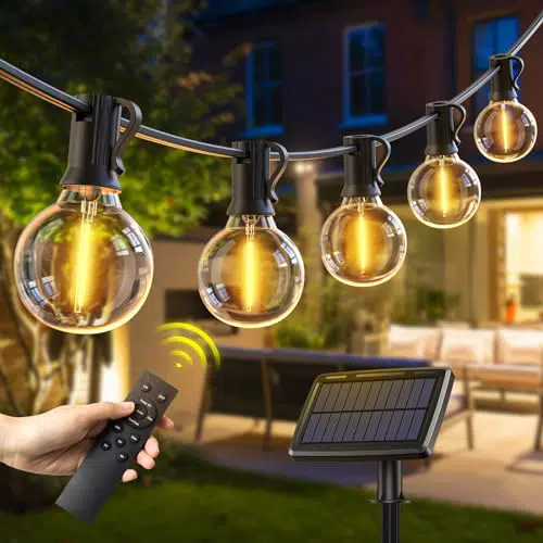 Avoalre Catena Luminosa Solare per Esterno con Telecomando e Timer IP44