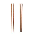 Bacchette da cucina in legno extra lunghe antiscivolo per friggere tagliatelle