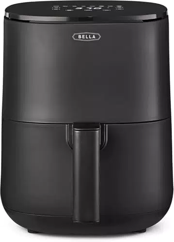 BELLA Friggitrice ad Aria Digitale Multifunzione 5-in-1 con Cestello Rimovibile