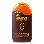 Bilboa Carrot Plus Latte Solare SPF 6 Abbronzante Corpo con Betacarotene