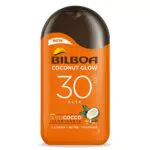 Bilboa Latte Solare Coconut Glow SPF 30 - Crema Solare Leggera e Resistente all'Acqua