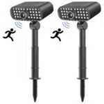 Birnetek Faretti Solari LED da Esterno con Sensore di Movimento, IP65, 3 Modalità