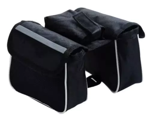 Borsa da Bicicletta Impermeabile Triangolare in Tessuto Oxford per Smartphone