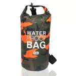 Borsa Impermeabile Roll Top con Tracolla Regolabile - Zaino da Viaggio Dry Bag