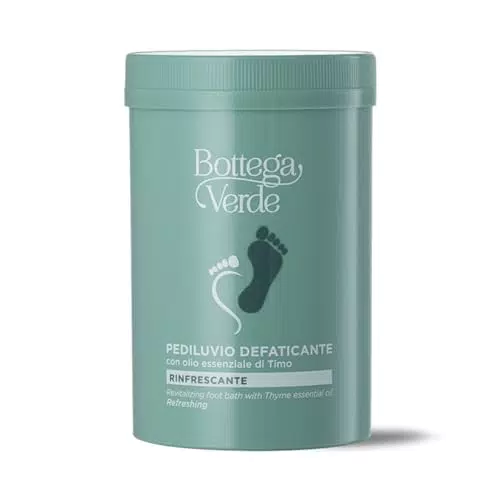 Bottega Verde Pediluvio Defaticante con Olio Essenziale di Timo Rinfrescante