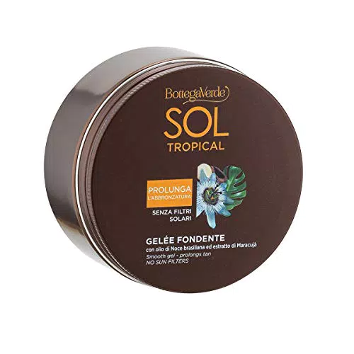 Bottega Verde Gelée Fondente SOL Tropical per Abbronzatura Dorata e Uniforme