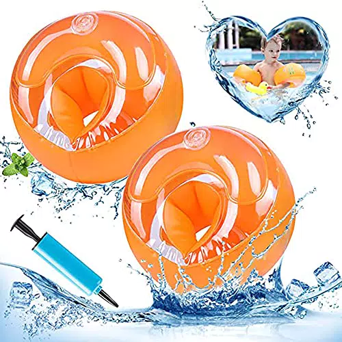 Soft Armband Bracciali da Nuoto per Bambini 3-14 Anni Anelli Gonfiabili