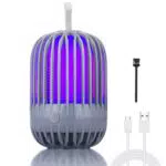 Bug Zapper - Lampada Elettrica UV per la Protezione dagli Insetti a 360°