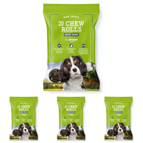 Amazon Snack per Cane - Masticare Involtini con Trippa