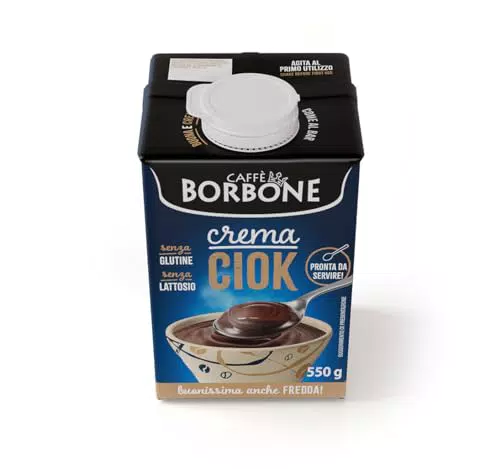 Caffè Borbone Crema Ciok - Crema al Cioccolato Senza Lattosio e Glutine