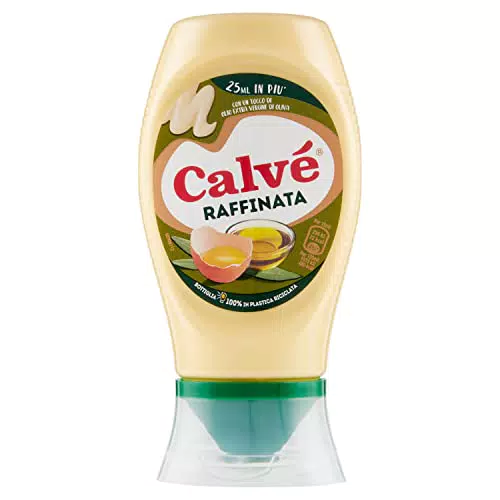 Calvé Maionese Extra Vergine con Olio d'Oliva - Senza Glutine e Vegetariana