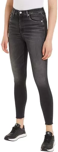 Calvin Klein Jeans Pantaloni High Rise Super Skinny Ankle J20J222149 Donna