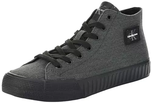 Calvin Klein Jeans Sneakers Vulcanizzate Uomo Skater Mid Laceup