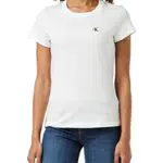 Calvin Klein Jeans Embroidery Slim Tee T-Shirt, CK Black