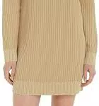 Calvin Klein Jeans Monologo Vestito in Maglia Sweater Dress
