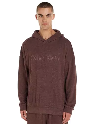 Calvin Klein Felpa con Cappuccio a Maniche Lunghe