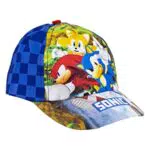 Sonic Cappello con Visiera Curva per Bambini - Prodotto Originale Ideato in Spagna
