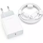 Wufuera Caricatore Rapido 25W per iPhone 14/13/12/11/X/XS/XR - Cavo USB C 2M