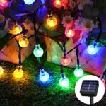 Catena Luminosa Solare Esterno IP65 - Luci per Giardino e Feste con 8 Modalità