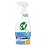 Cif Spray Vetri Brillanti con Olio Essenziale di Arancia - Pulizia Naturale