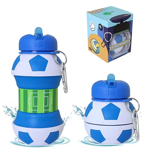 CODiLLO Borraccia Pieghevole in Silicone per Bambini e Ragazzi, Senza BPA