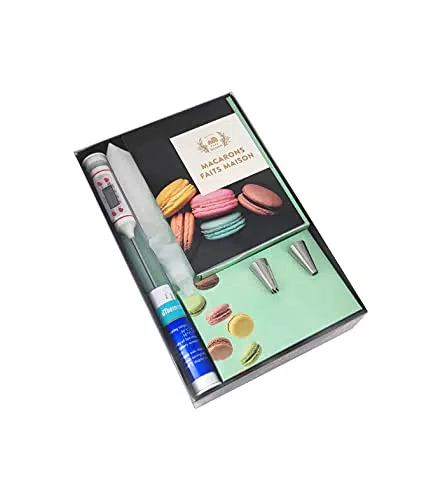 Coffret Macarons Maison con Termometro Elettronico e Sac à Poche Riutilizzabile