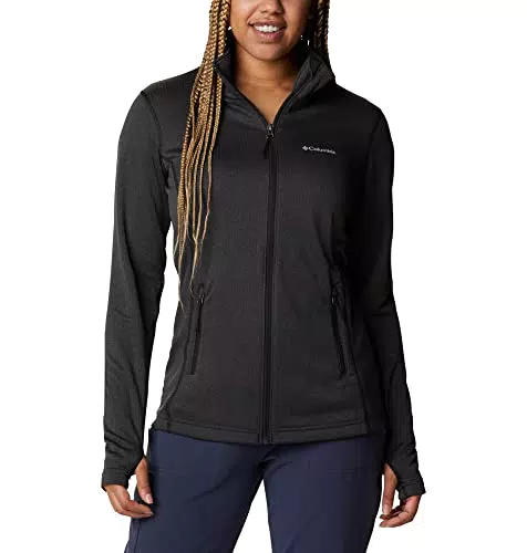 Columbia Park View, Felpa in Pile con Cerniera, Donna
