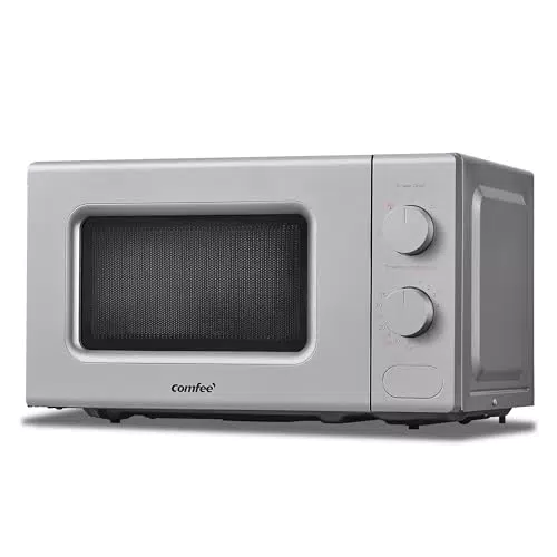 Comfee Forno a Microonde 20L 700W 5 Livelli di Potenza e Timer Manuale CM-M202CC