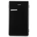 Comfee RCD93DK2RT Frigorifero piccolo design retrò, mini frigo a mona porta